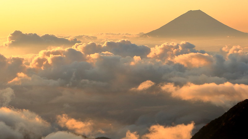 山梨 紅葉の鳳凰三山 テント泊登山 17 10 てくてくパクパク